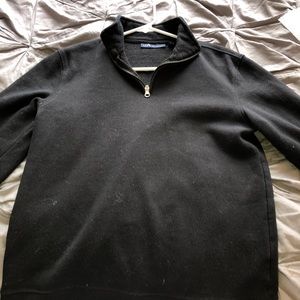 Black quarter zip